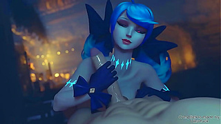 League Of Legends - Gwen Slideshow - League Of Legends Hentai Compilation
