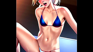 Blonde Hentai Hoe Orgasms Gallery