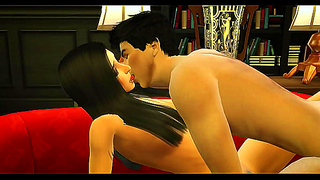 Damon Elena Gave In To Their Feelings - 3d Hentai
