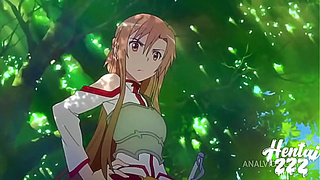 SAO - Asuna Yuuki Double Penetration Hentai