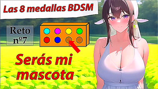 JOI hentai Seventh BDSM medal It's time to milk you