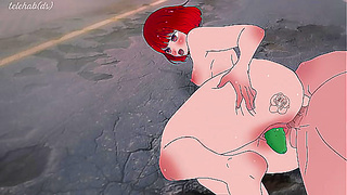 Kana Arima works at a gas station'but she was offered sex for money! Hentai The Idol's (