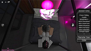 Roblox slut parties a little too hard with me