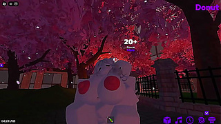 (Roblox) Fucking a girl in the park