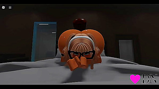 Blonde Roblox Whore gets Fucked by BBC