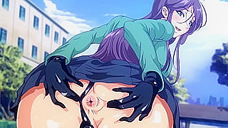 College Chick Gets Pounded in Public Anal! Hentai [Subtitled]