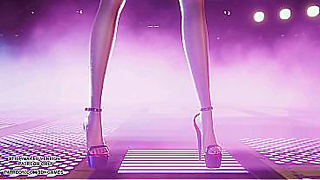 T-ARAs Day By Day Gets Horny as Ahri Dances Sensually in MMD 4K HD