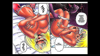 Voluptuous Hentai Goddess Dominates Submissive Slave in Steamy BDSM Tale