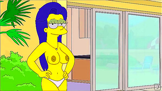 Marge Seduces Homer in Steamy Simpsons Fantasy Encounter