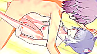 Seductive Anime Babe Gets Drenched by Thick Load in Deep Throat & AssFuck