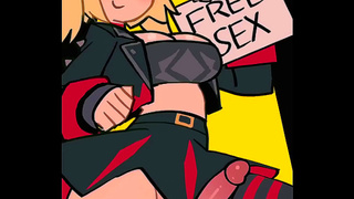 Mature Anime Wife Tempts BBC for Wet Pussy Fuck & Anal Fill Up