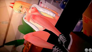 English Dubbed Anime Girl Gets Her Ass Fucked for Hot Hentai Action