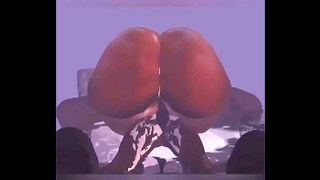 AI-Generated Visual Novel Romance Sasha's Erotic Love Game Encounter