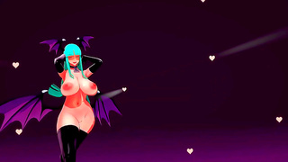 Seductive Demoness Tempts Player With Busty Blowjob & Intense Fucking Fantasy