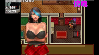 Scarlet Black Widow Sucks Game Dick On Casting Couch & Cums Hard